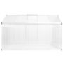 Voir la diapositive 3 : VIDAXL Serre Aluminium 302x190x195 cm 11,19 m³