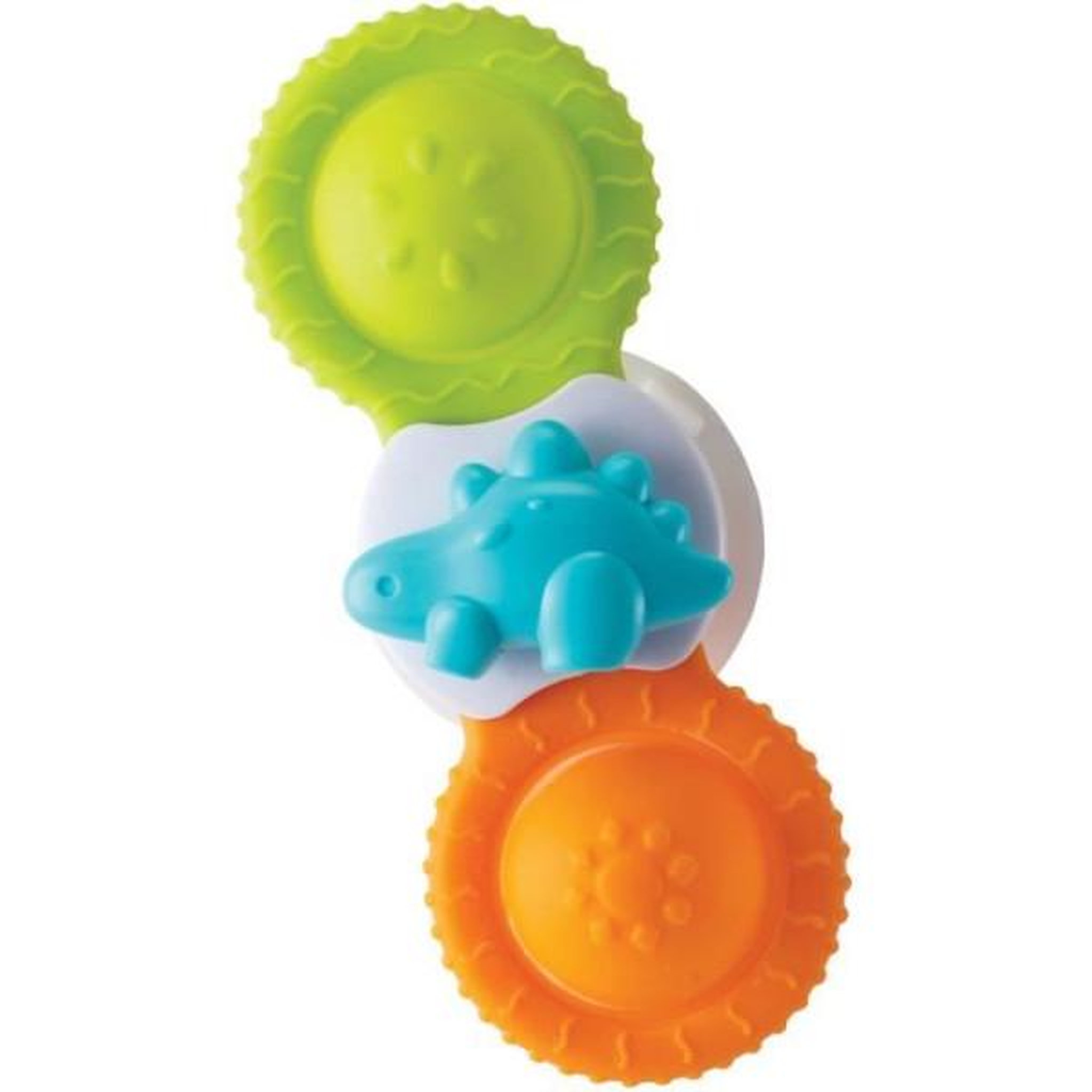 Voir la diapositive 2 : INFANTINO Coffret de 3 spinners - INFANTINO - 305289 - Silicone