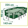 Voir la diapositive 3 : NATURE Nature Housse de mobilier de jardin tables rectangulaires 225x143x90cm