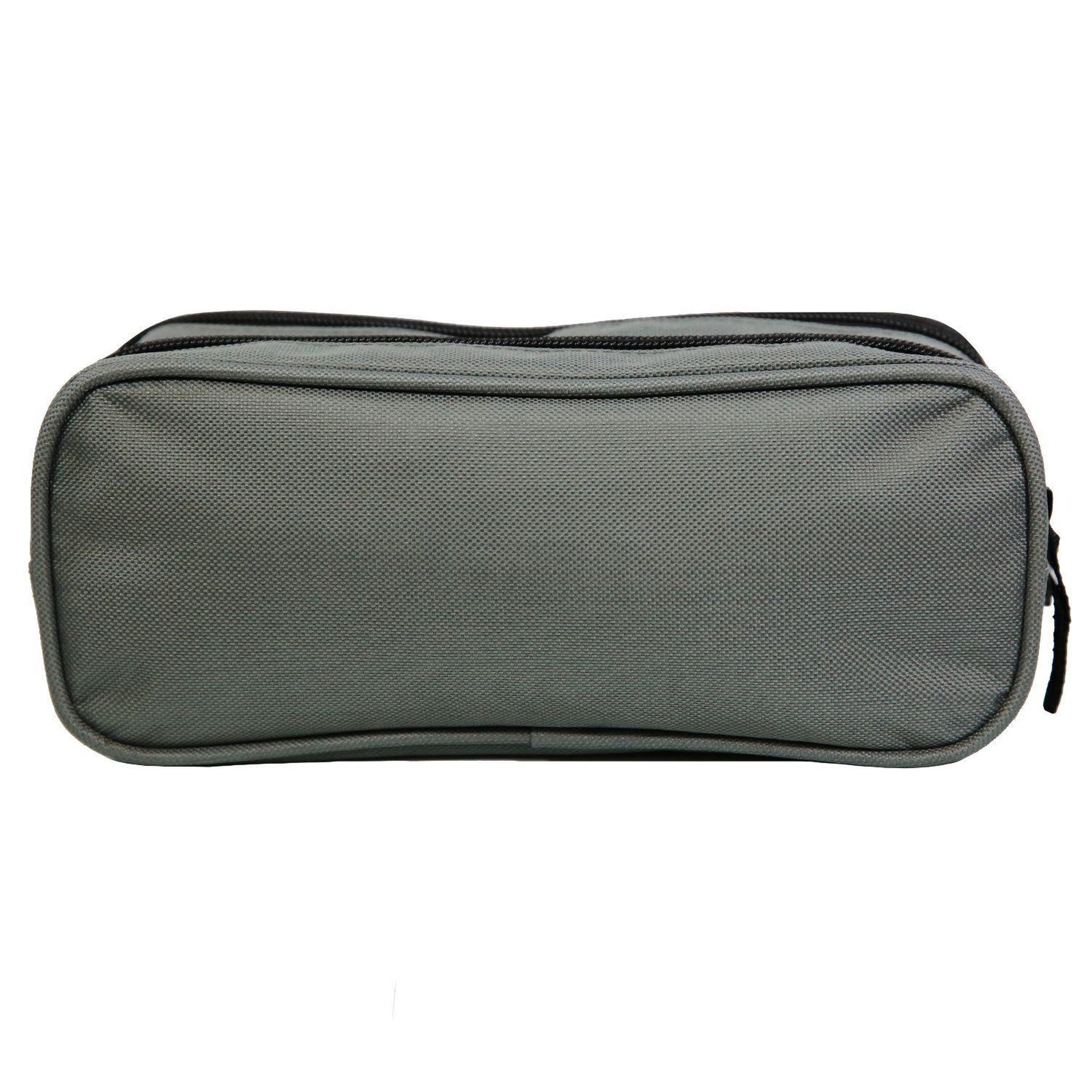 Voir la diapositive 4 : Bagtrotter BAGTROTTER Trousse scolaire 2 compartiments Offshore Grise