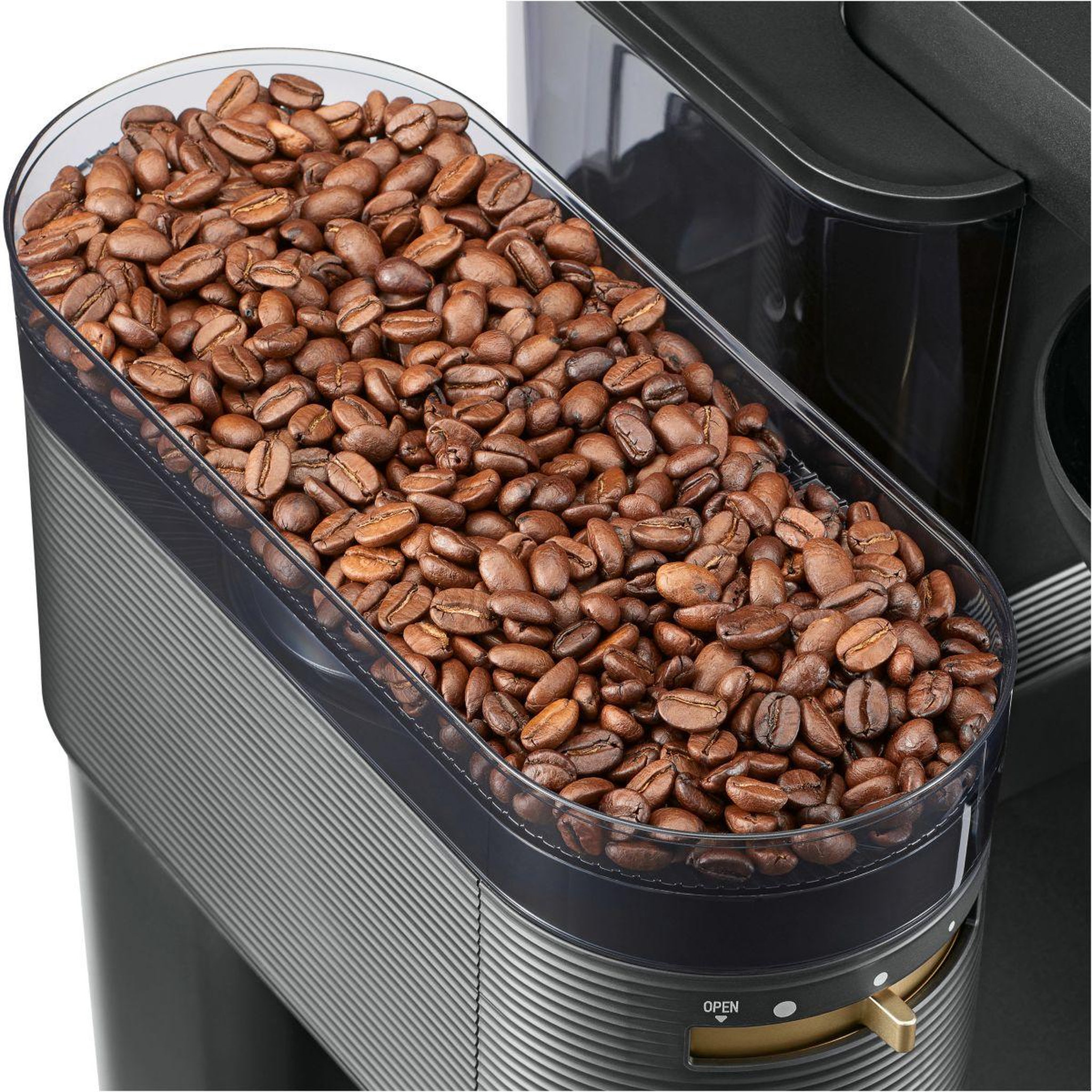 Voir la diapositive 2 : Melitta Cafetière filtre epos avec broyeur intégré schwarz-gold