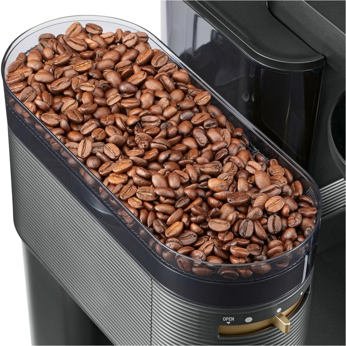 Melitta Cafetière filtre EPOS avec broyeur intégré Schwarz-Gold