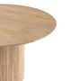 Voir la diapositive 2 : Paris Prix Table de Repas Design en Bois  Vincent  120cm Naturel