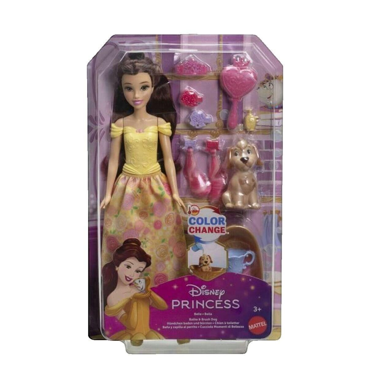 DISNEY Poupée Disney Jaune Disney Princess JFC42