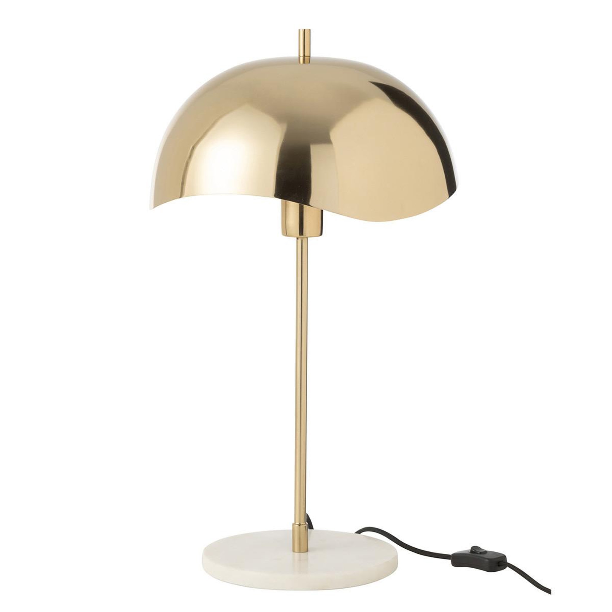 J-LINE Lampe à poser en métal  elias  56cm or