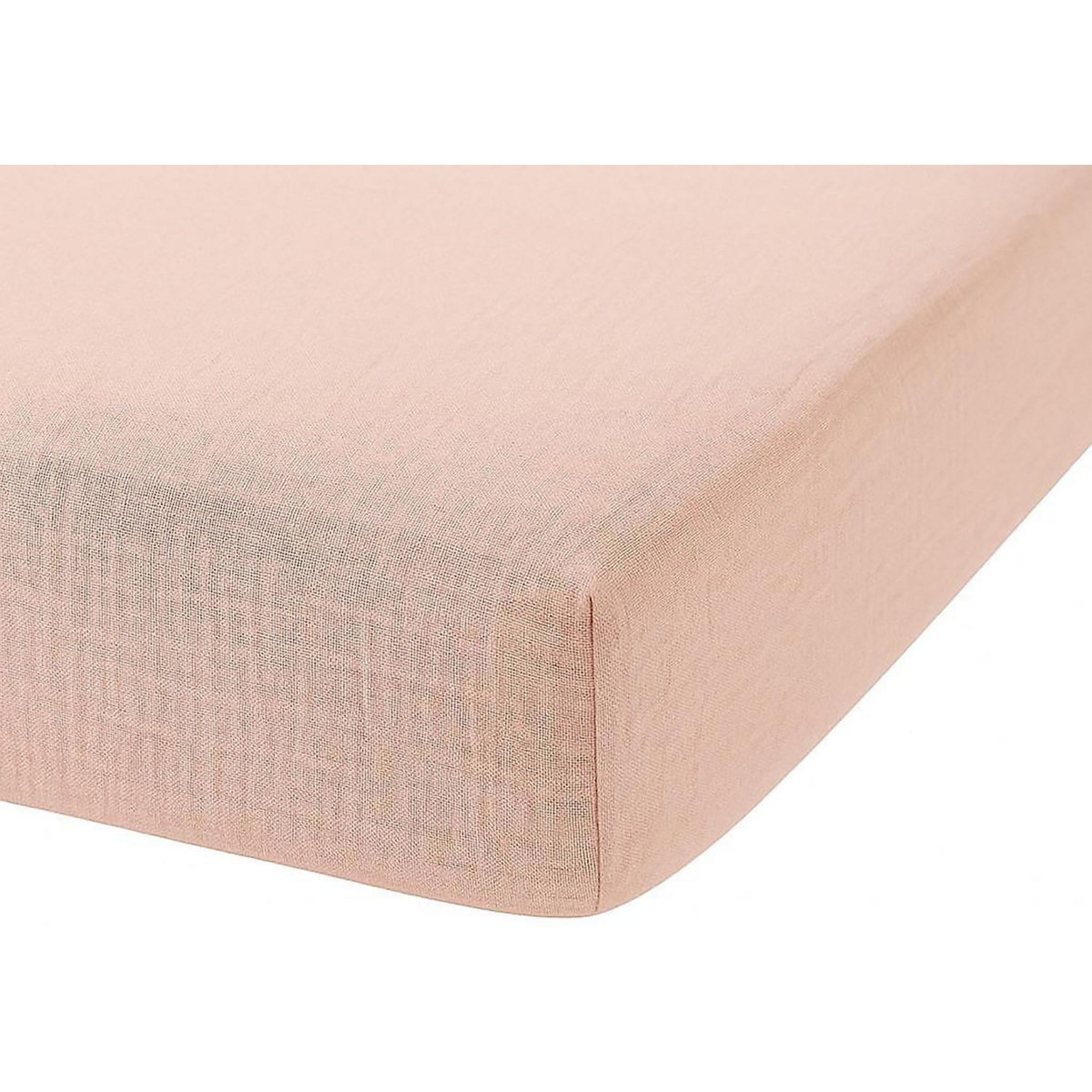 Home collection Drap housse 100% gaze de coton