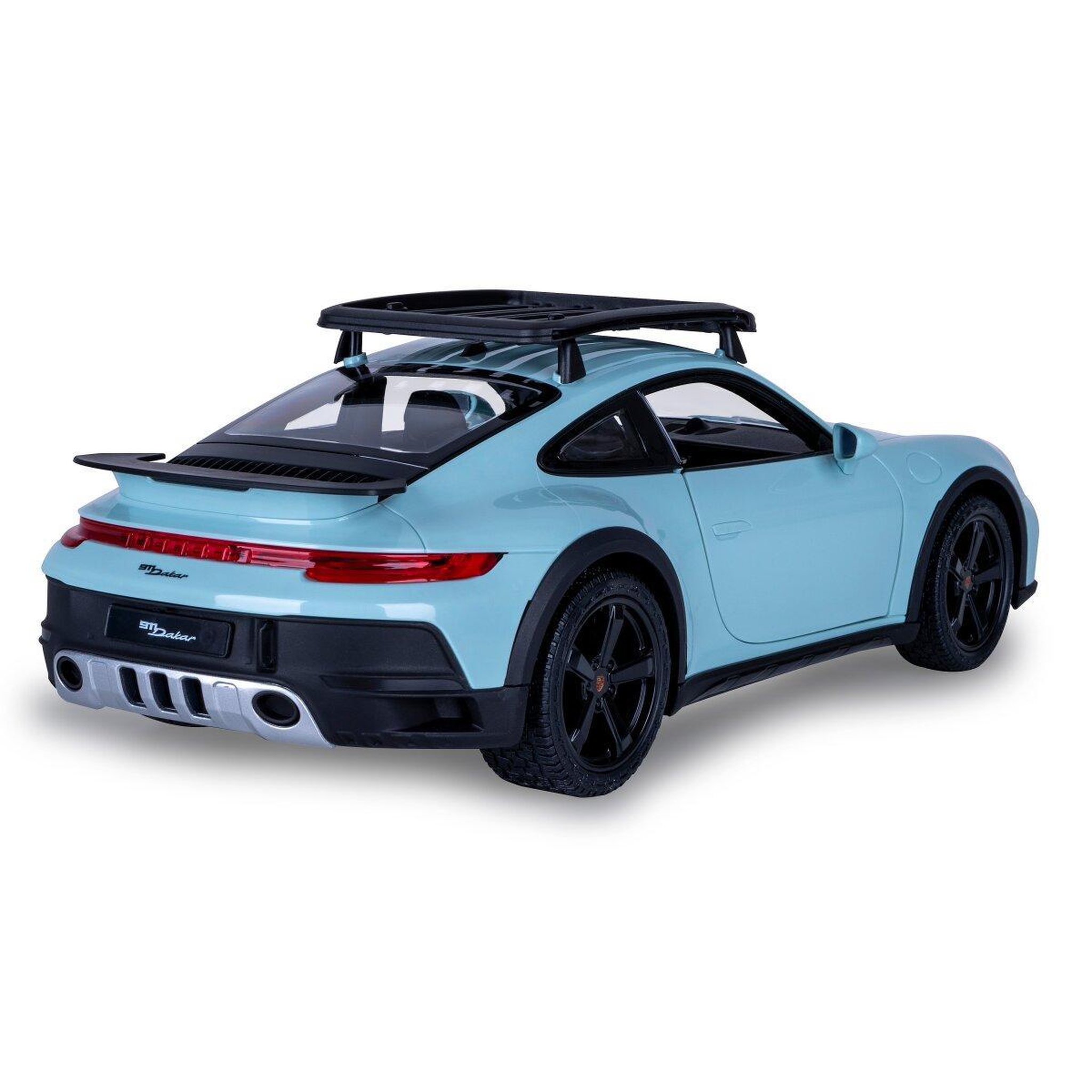 Voir la diapositive 2 : Jamara Voiture télécommandée Porsche 911 Dakar 1:14 vert ombré 2,4GHz