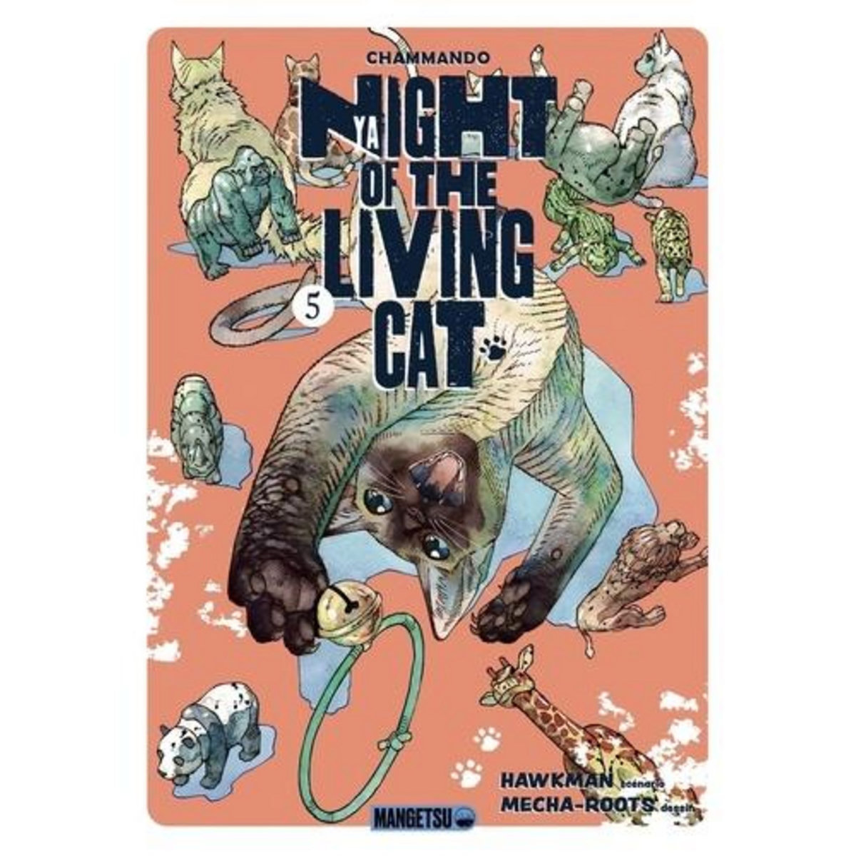 NYAIGHT OF THE LIVING CAT TOME 5 , Hawkman