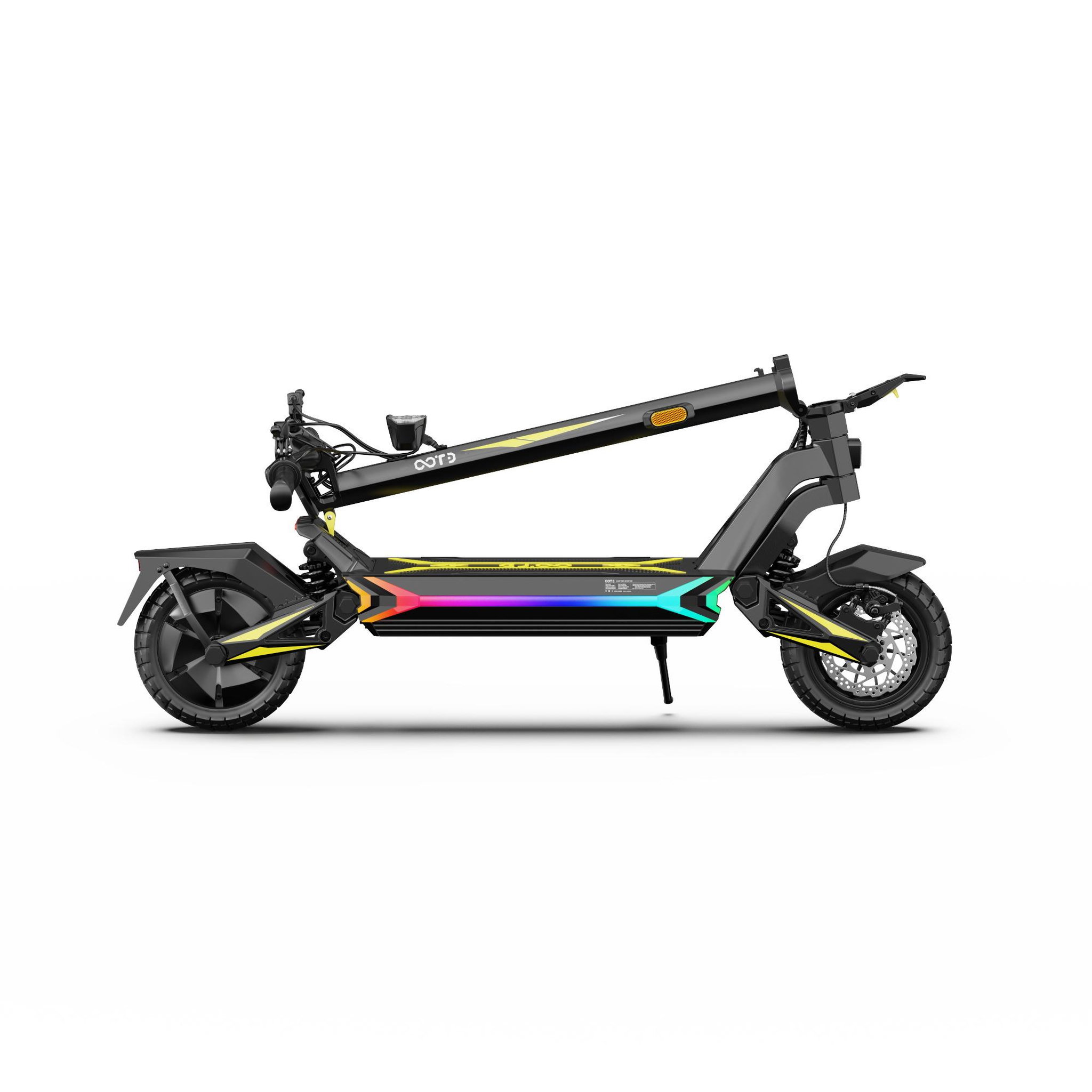 Voir la diapositive 6 : OOTD Trottinette électrique OOTD SR1 – Batterie 48 V 20 Ah, pneus tubeless 10 pouces