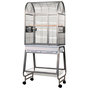 Voir la diapositive 2 : Strong Strong Cage pour perroquets Villa Nora Gris 67,7 x 51,5 x 154 cm