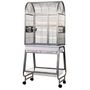 Voir la diapositive 2 : Strong Strong Cage pour perroquets Villa Nora Gris 67,7 x 51,5 x 154 cm