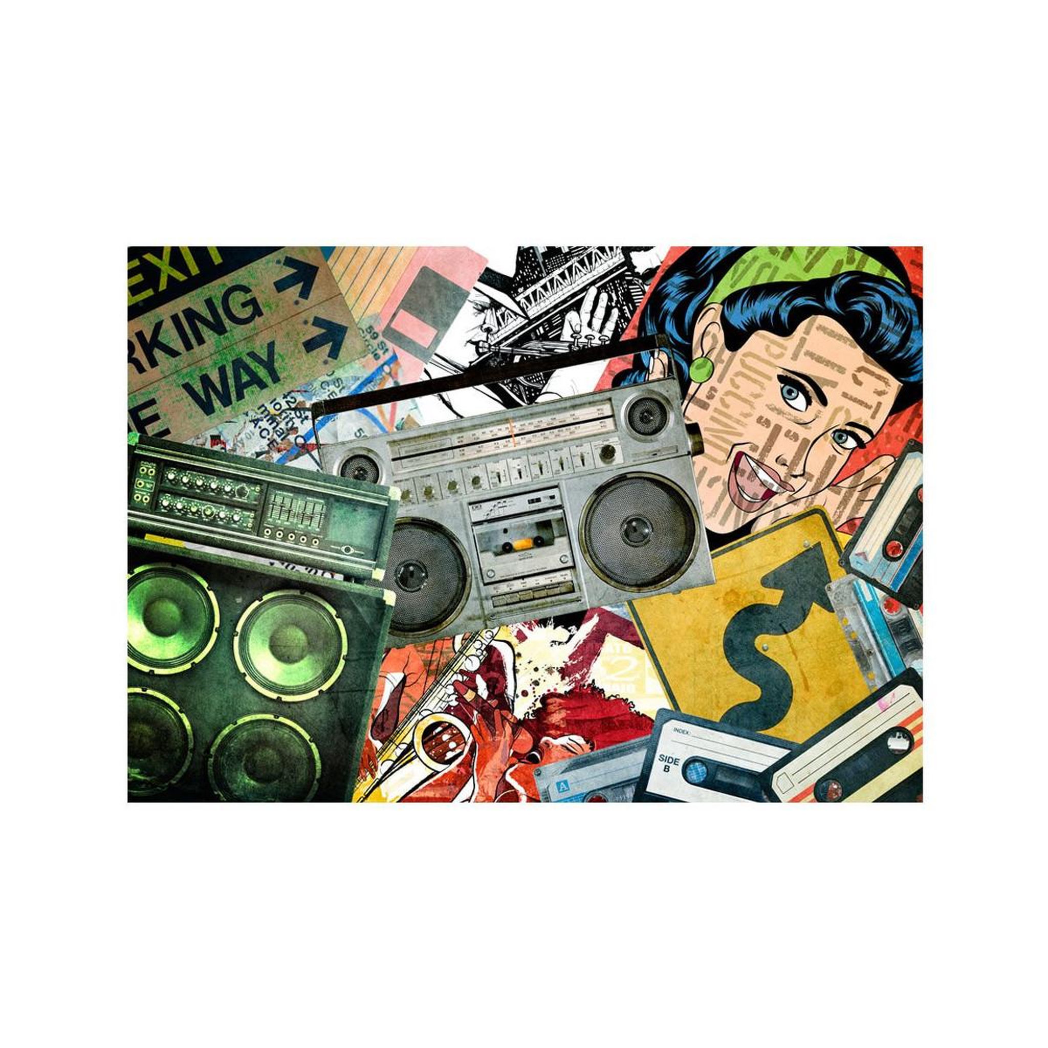 Voir la diapositive 2 : Paris Prix Papier Peint  Graffiti Girl