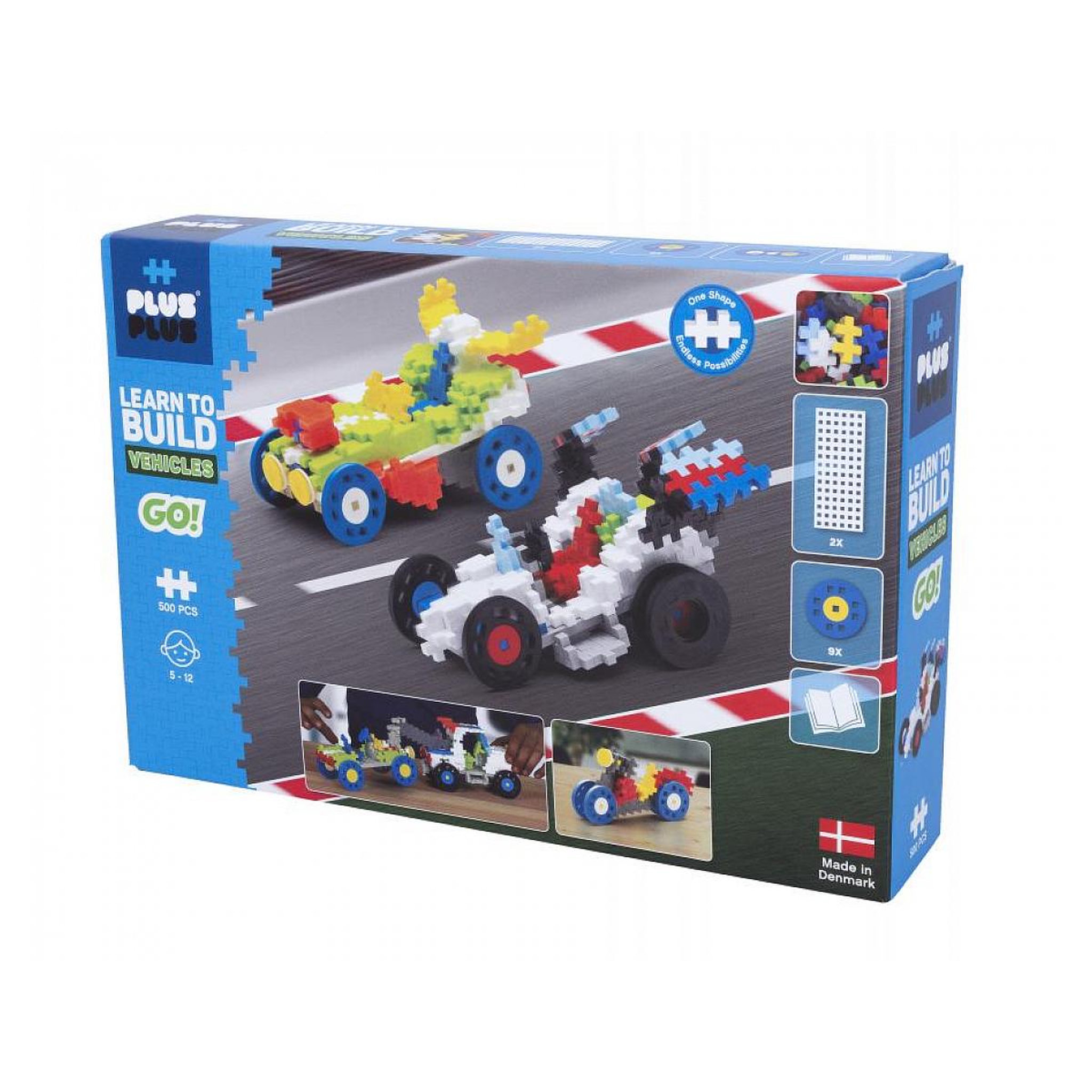 PlusPlus PP7011 Go! kit découverte - 500 pcs