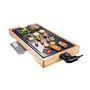 Voir la diapositive 3 : LITTLE BALANCE Plancha gril électrique 2000w 51x26cm - 8280