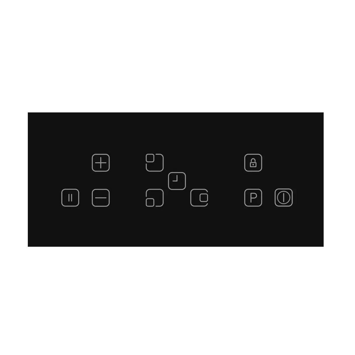 Sharp Table de cuisson induction 3 feux 60cm noir - KH6I31NT0I