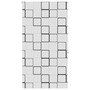 Voir la diapositive 2 : VIDAXL Store enrouleur de douche 140x240 cm largeur du tissu 136 cm