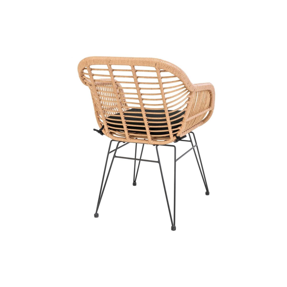 LISA DESIGN Candelaria - lot de 2 chaises - en poly rotin