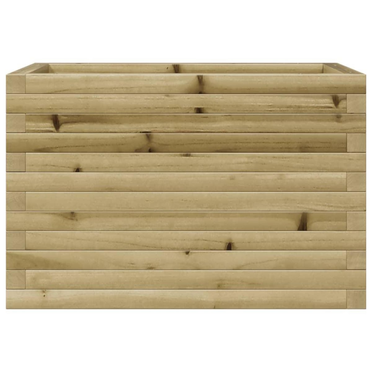VIDAXL Jardiniere 70x40x45,5 cm bois de pin impregne