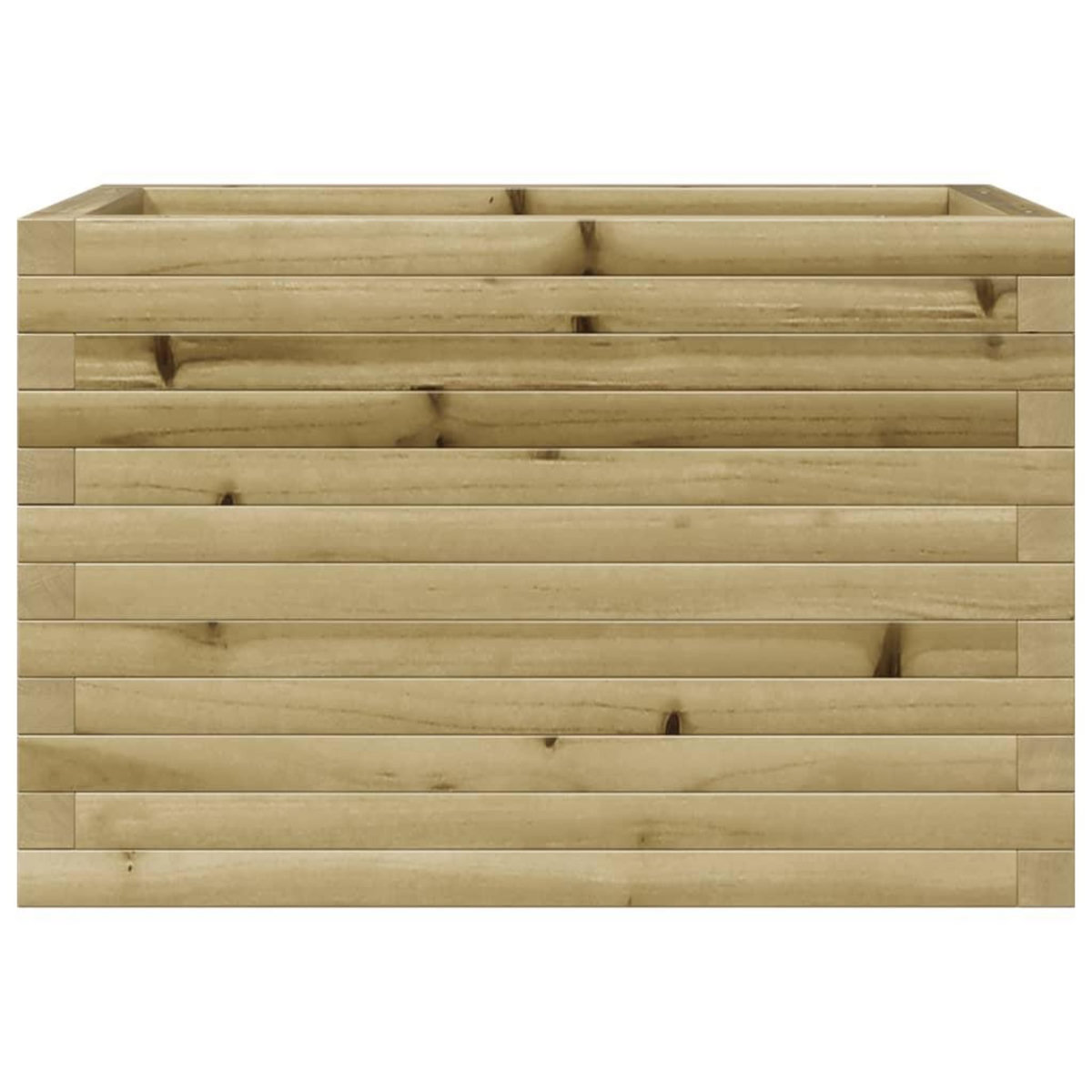 VIDAXL Jardiniere 70x40x45,5 cm bois de pin impregne