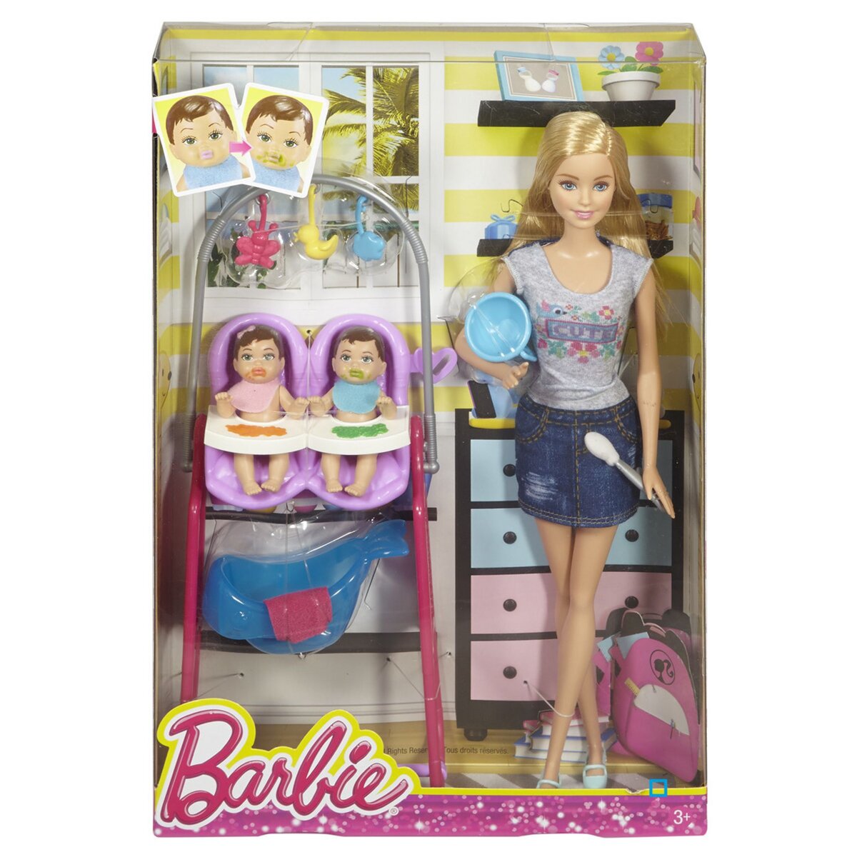 Barbie baby shop sitter auchan