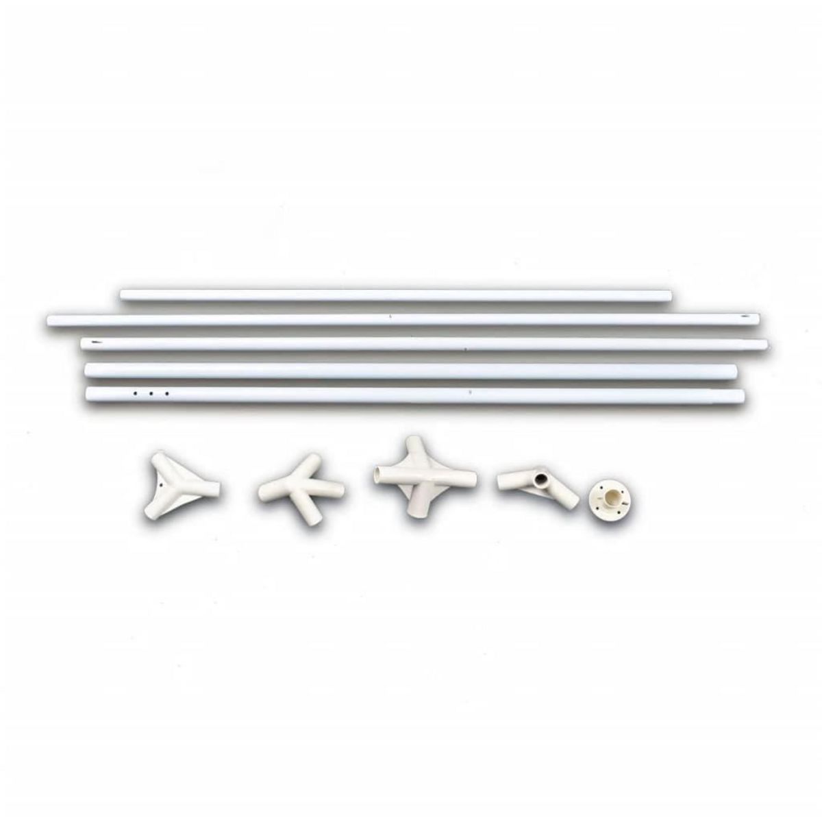 VIDAXL Tente de reception 3x9 m Blanc