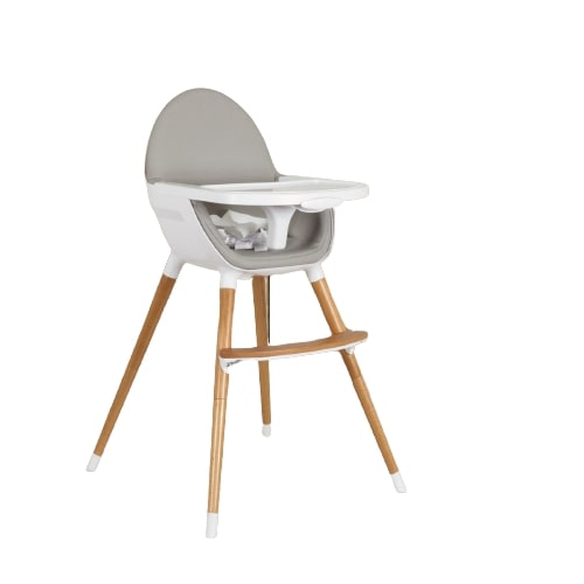 AT4 Chaise haute bébé évolutive gris IKID