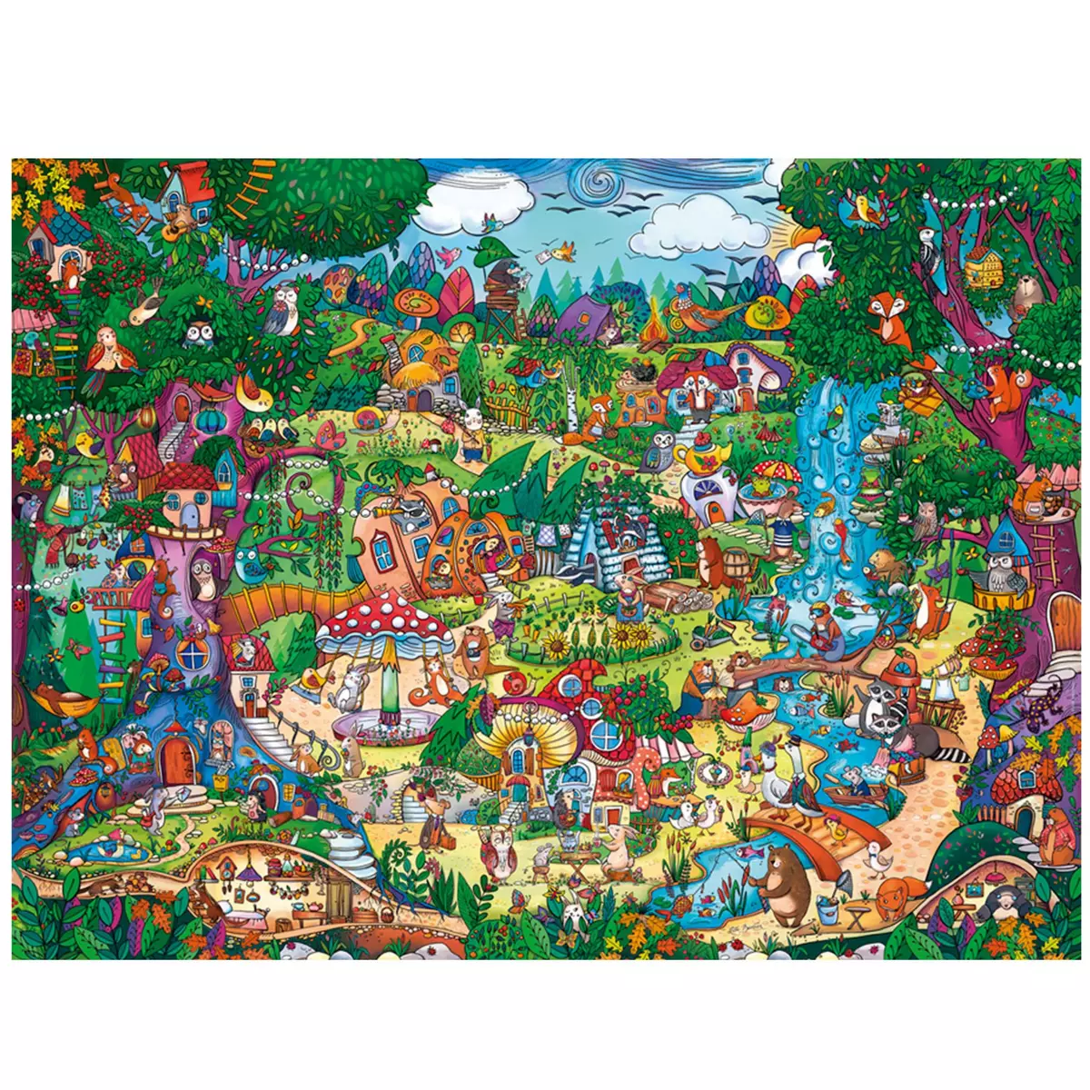 Heye Puzzle 1500 pièces Rita Berman : Wonder-Woods