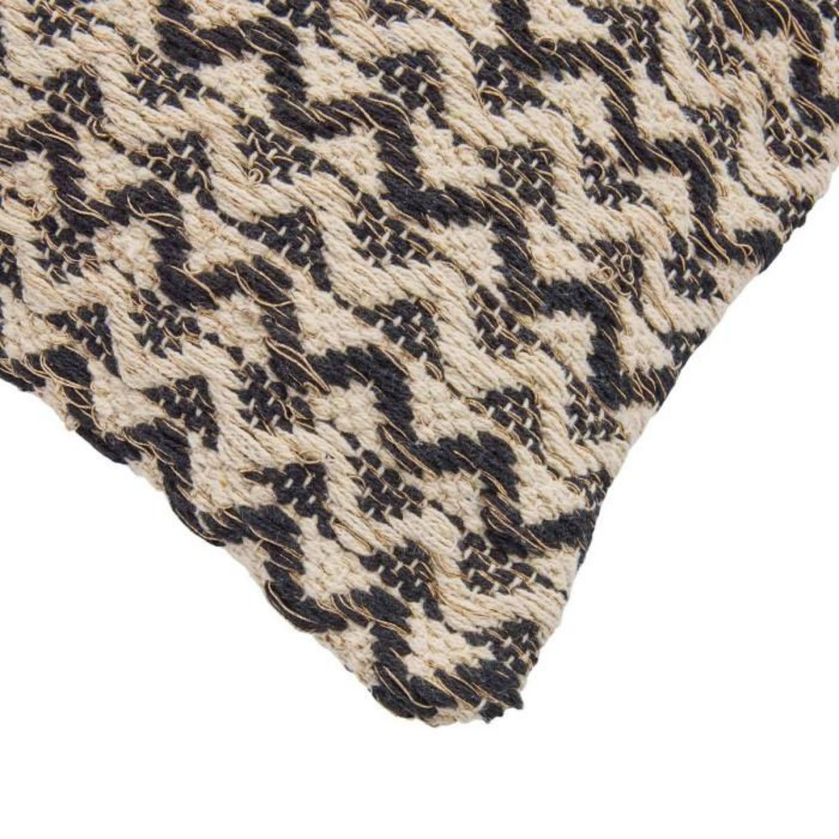 Paris Prix Coussin Déco Fantaisie  Loumeo  40x40cm Noir