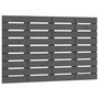 Voir la diapositive 2 : VIDAXL Tete de lit murale Gris 96x3x63 cm Bois massif de pin