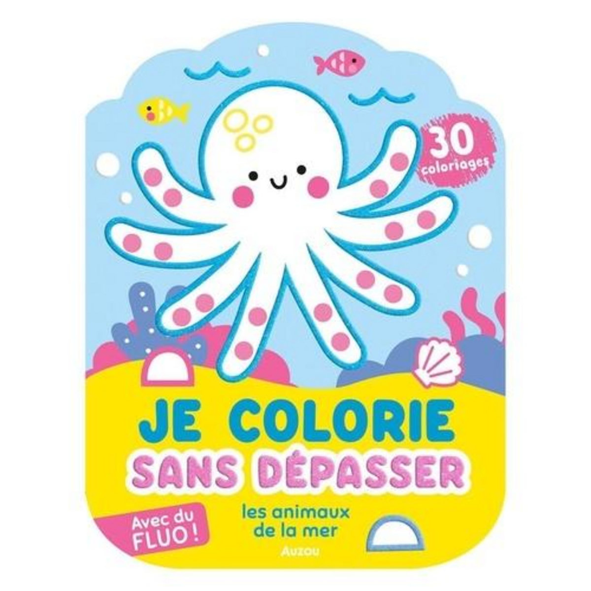 JE COLORIE SANS DEPASSER. LES ANIMAUX DE LA MER, Ghataora Nina