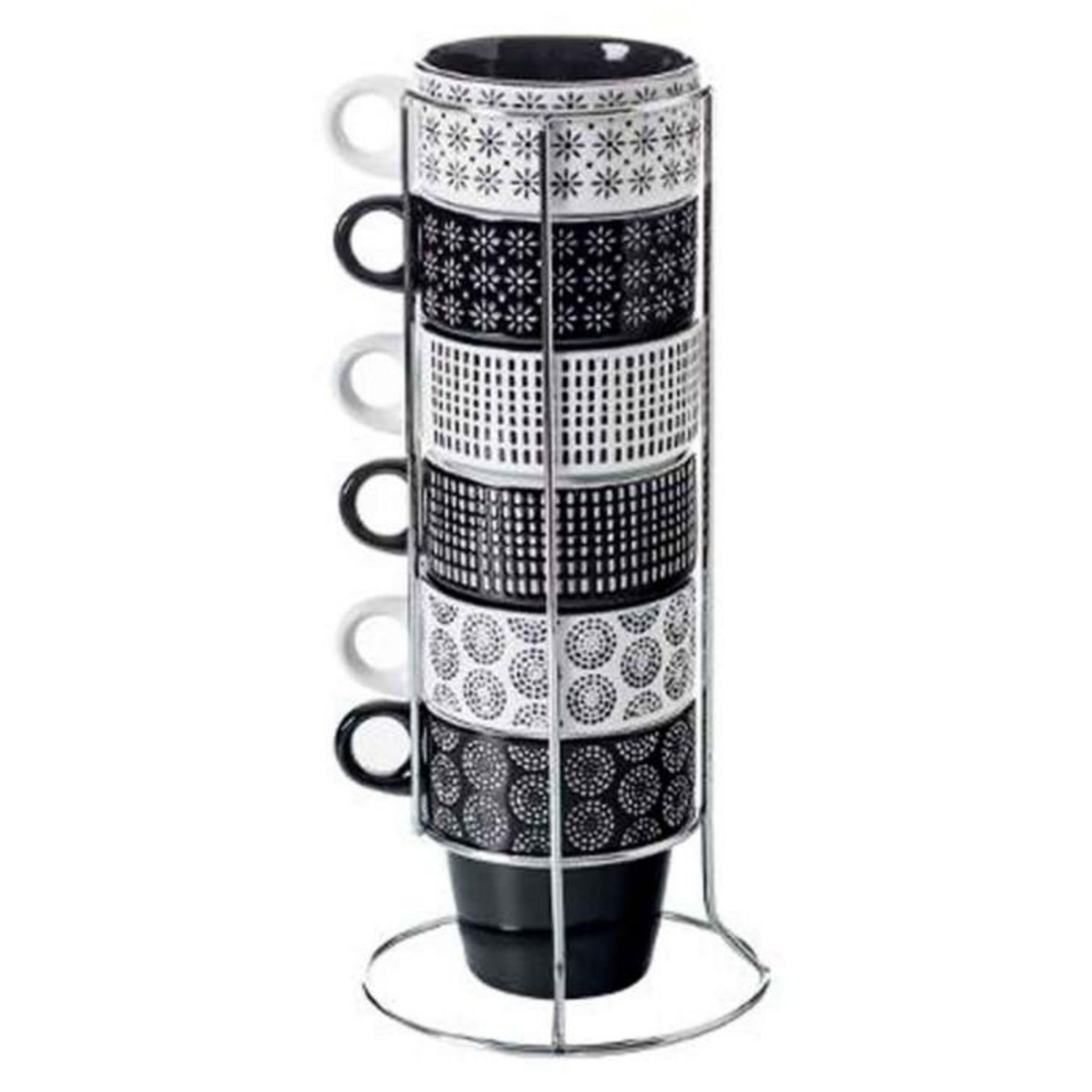 Set 4 Tazze Secret de Gourmet Bianco 30cl per B&B e Uffici