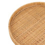 Voir la diapositive 3 : Paris Prix Lot de 2 Plateaux Déco  Rond Rotin  40cm Naturel
