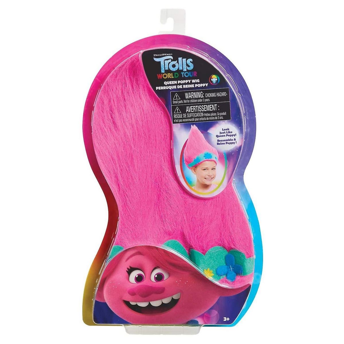 GIOCHI PREZIOSI Trolls World Tour Trollific perruque Asst