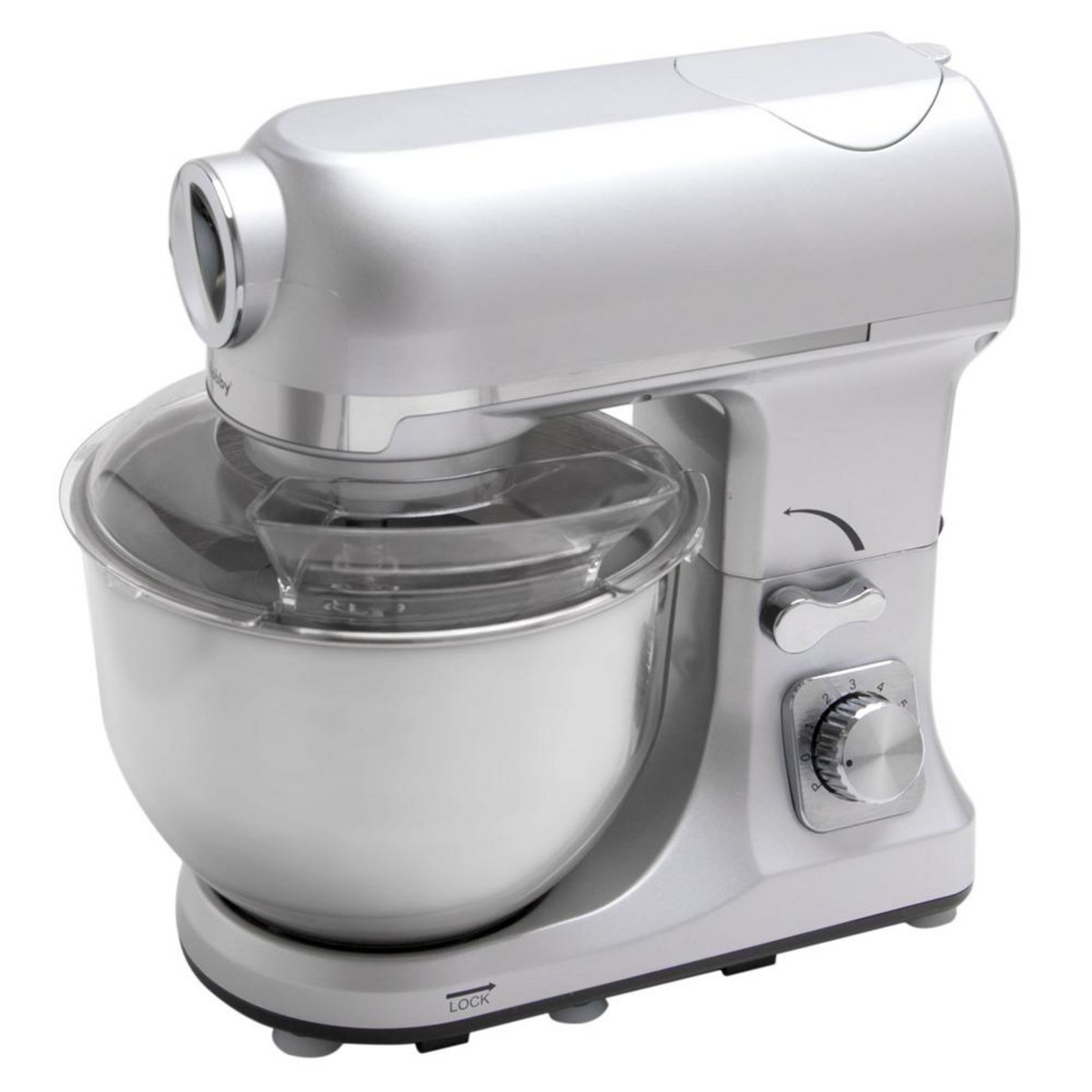 Robby Robot multifonctions 5l 1000w silver avec hachoir et blender 1,5l en verre - robimix silver