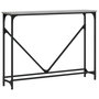 Voir la diapositive 2 : VIDAXL Table console sonoma gris 102x22,5x75 cm bois d'ingenierie