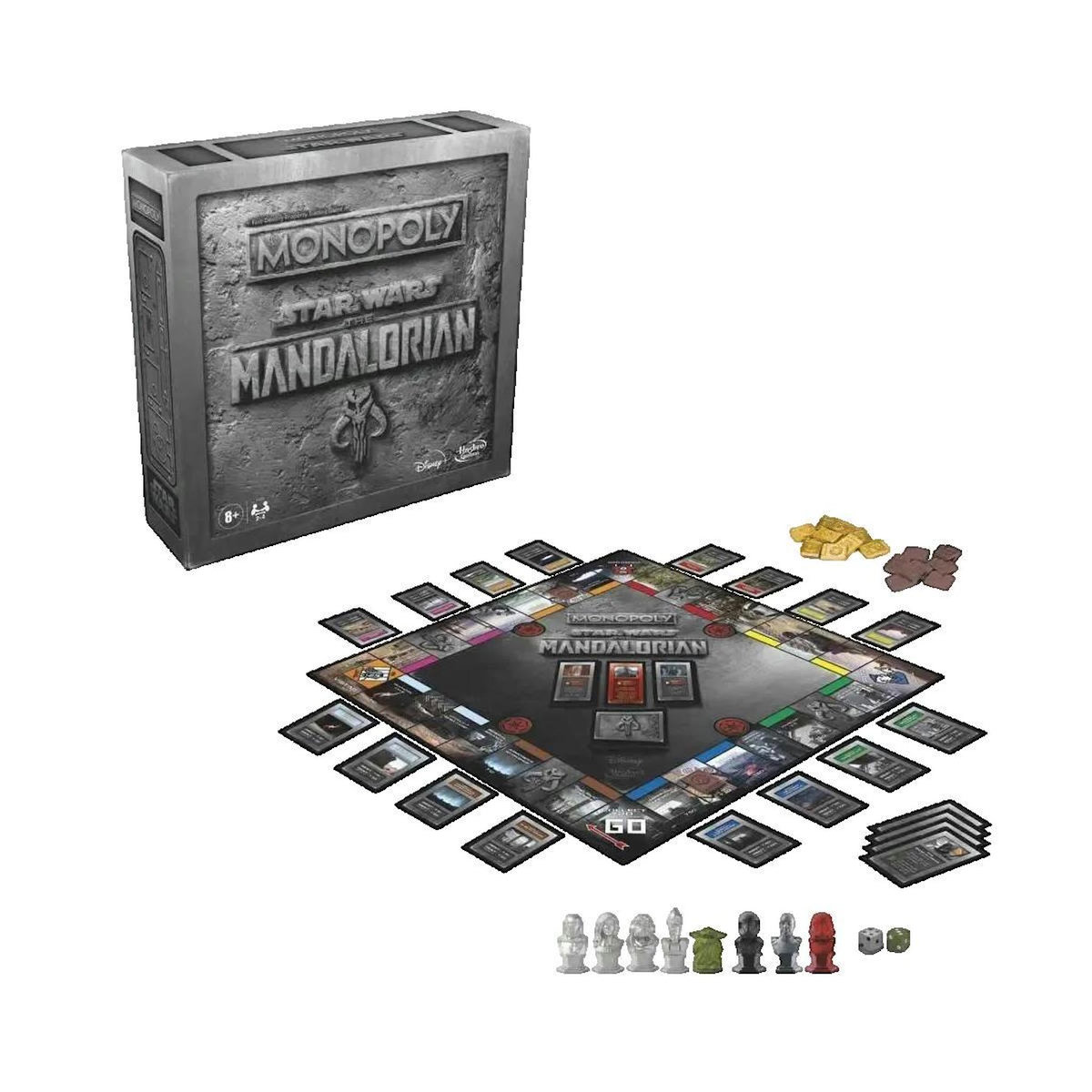 MONOPOLY Jeu de société Hasbro Monopoly : Édition Mandalorian Star Wars