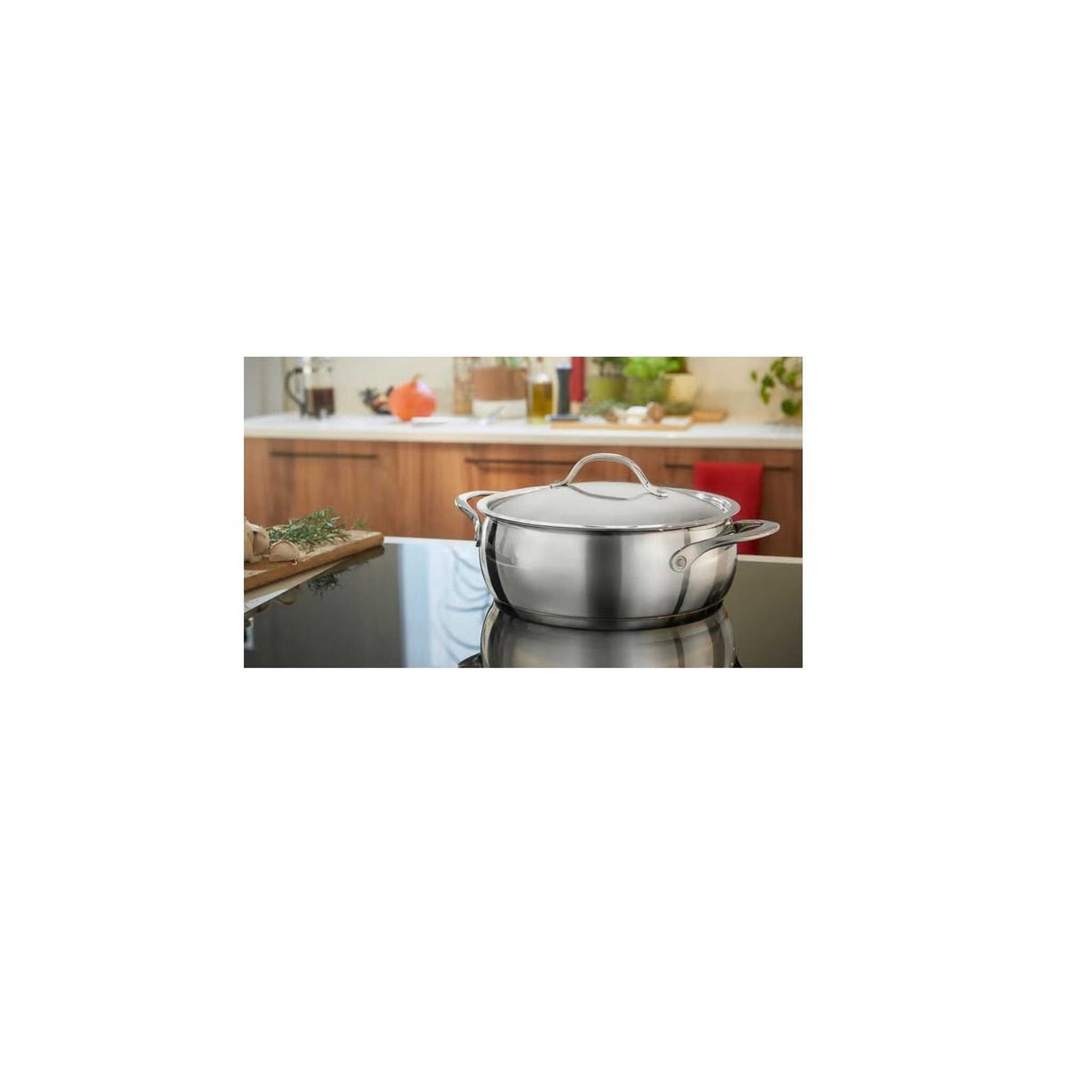 Voir la diapositive 4 : Lagostina Sauteuse inox 26cm + couvercle - 011108032426