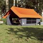 Voir la diapositive 4 : VIDAXL Tente de camping 5 personnes gris et orange impermeable