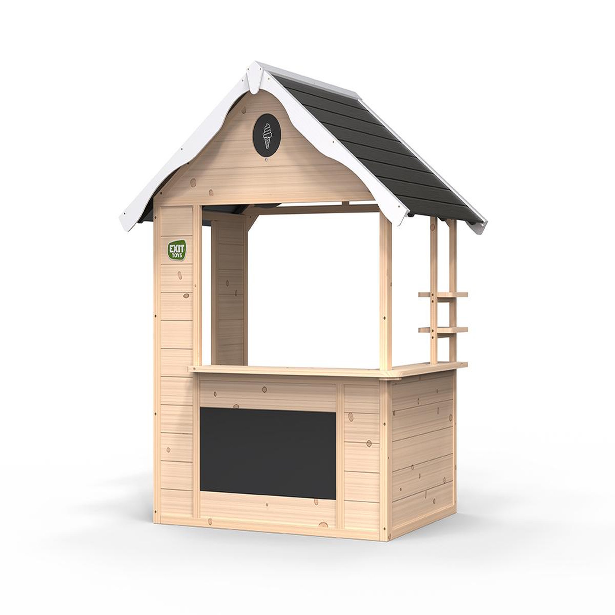 Voir la diapositive 1 : EXIT TOYS Maisonnette en bois pour enfants Hika - Exit Toys