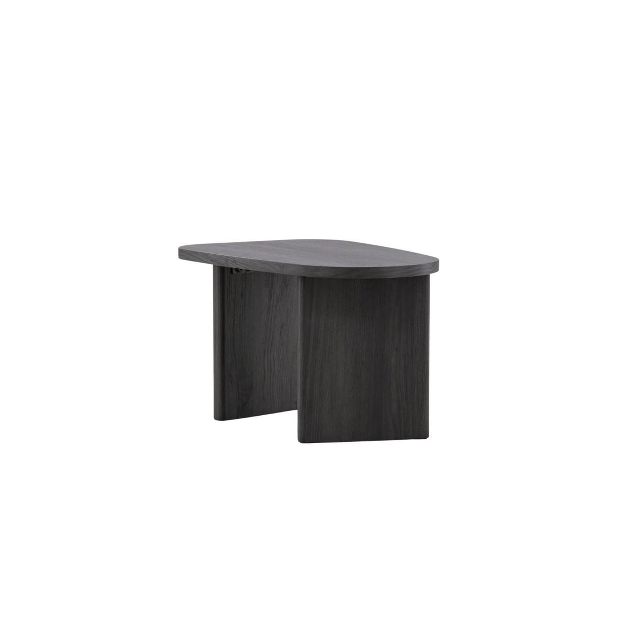 Voir la diapositive 4 : Paris Prix Table d'appoint design  gronvik  70cm noir
