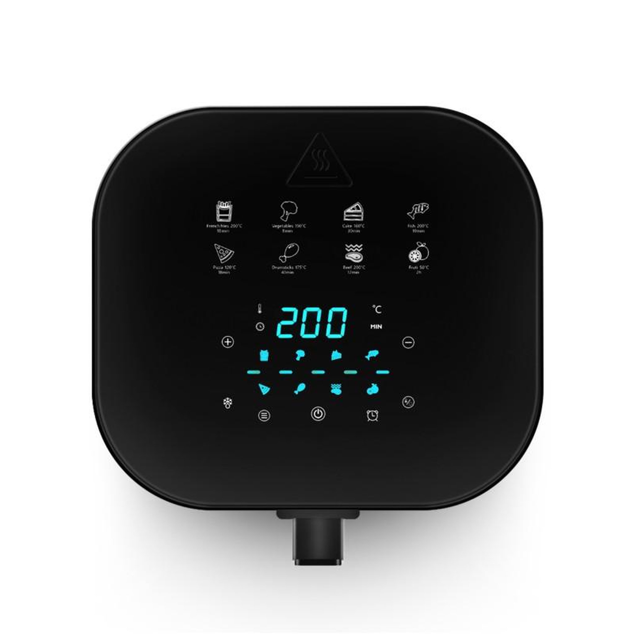 Voir la diapositive 4 : KITCHENCOOK Kitchencook - Airmed6 - Noir - Friteuse Sans Huile - 6,5 L - 1400 W