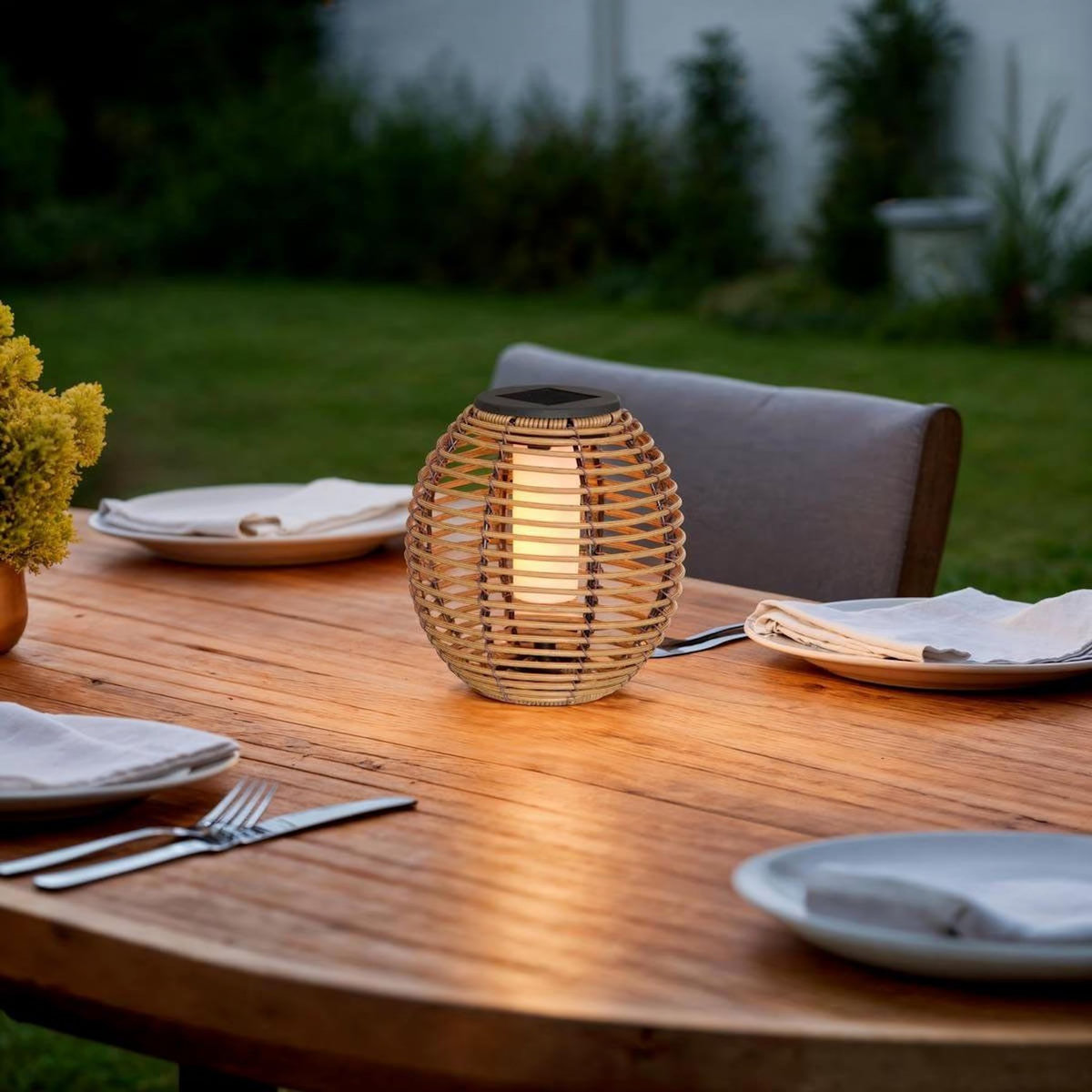 ATMOSPHERA Balise Solaire d'Extérieur  Cuba  65cm Beige