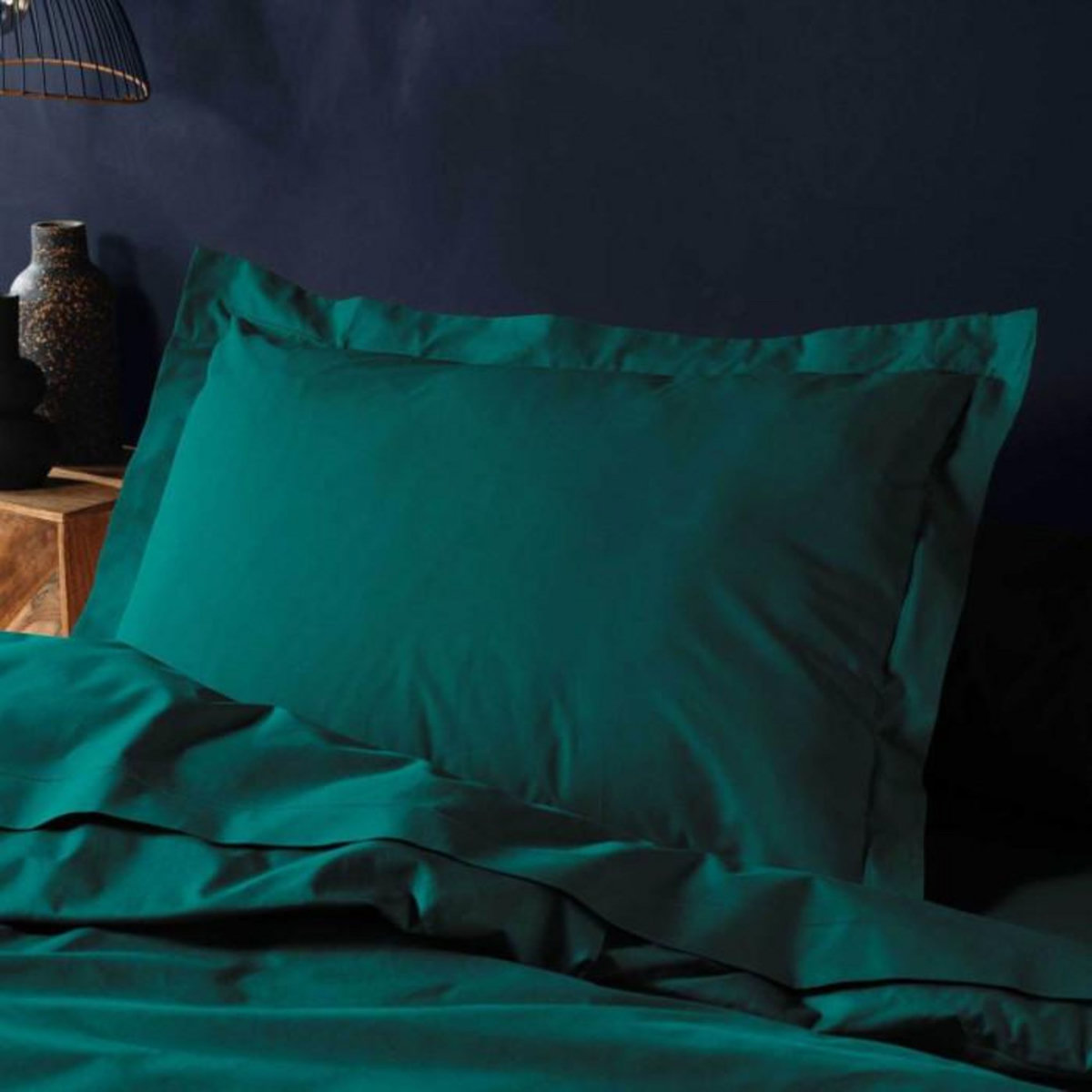 Paris Prix Taie d'Oreiller  Lina  50x70cm Emeraude