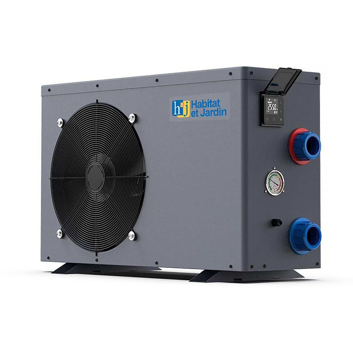 Habitat et Jardin Piscine bois  Venecia  -  5.80 x 1.31 m +  Pompe à chaleur - Puissance 6.1 kW