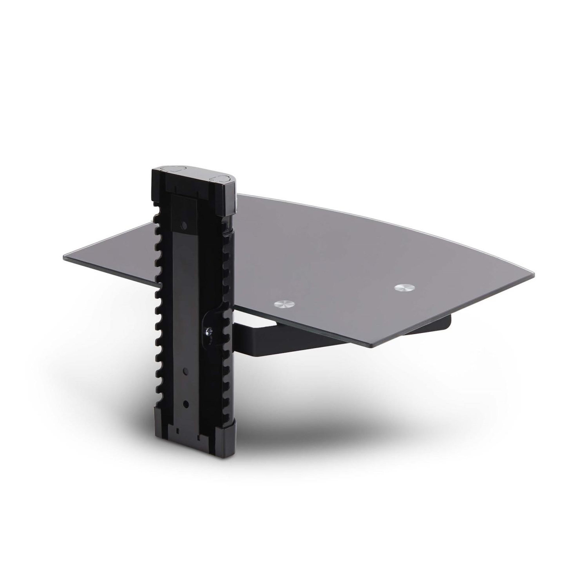 Voir la diapositive 3 : Startech Startech.com étagère av murale flottante, support à hauteur ajustable pour sous télévision, support mural pour tv, organiser l'équipement a/v sur l'étagère en verre trempé noir