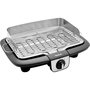 Voir la diapositive 1 : TEFAL Barbecue électrique BG90A810 Easygrill inox à poser, 37x23.5 cm