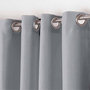 Voir la diapositive 2 : Paris Prix Rideau à Oeillets  Essentiel  140x260cm Gris