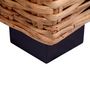 Voir la diapositive 4 : VIDAXL Canape a 3 places de jardin Rotin naturel