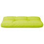 Voir la diapositive 5 : VIDAXL Coussin de palette vert vif 70x40x12 cm tissu