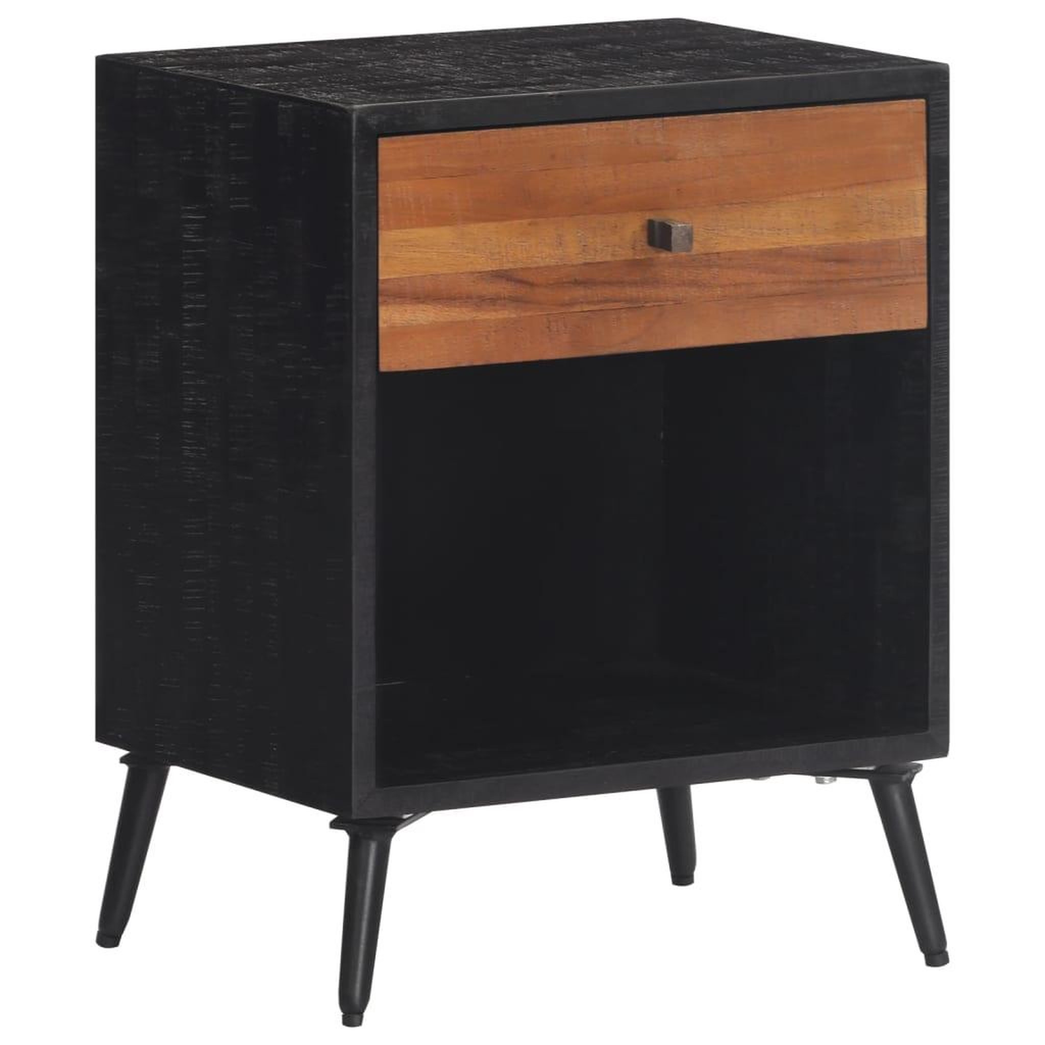 VIDAXL Table de chevet 40x30x50 cm bois massif de teck
